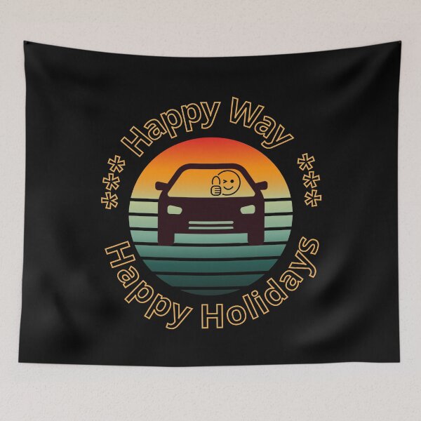 Item preview, Happy way - Happy Holidays designed and sold by DMHG.