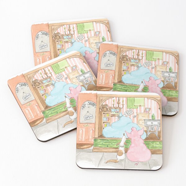 Item preview, Pig Shops for a Bed designed and sold by Jodi Franzke.