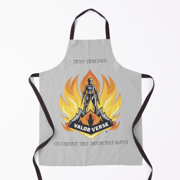 Item preview, Valor Amid Flames Art designed and sold by ValorVerse.
