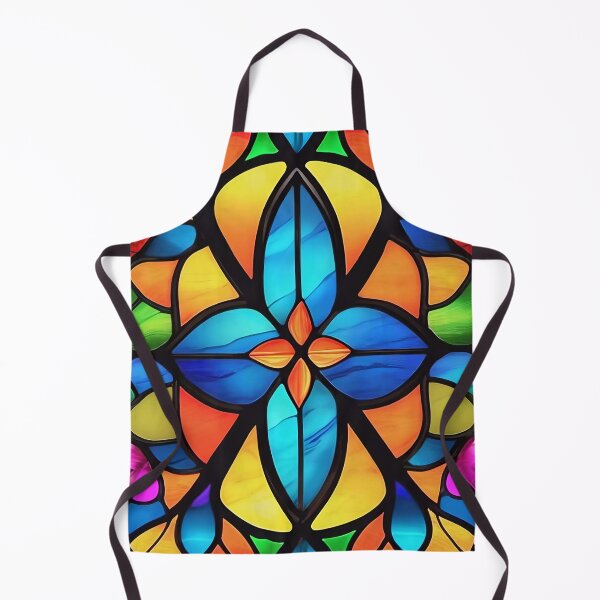 Item preview, Abstract Stained Glass Pattern Design designed and sold by TheArtOfPat.