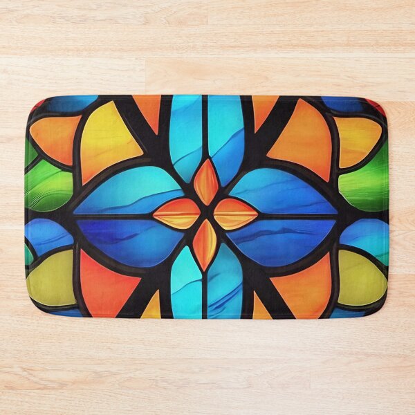 Item preview, Abstract Stained Glass Pattern Design designed and sold by TheArtOfPat.