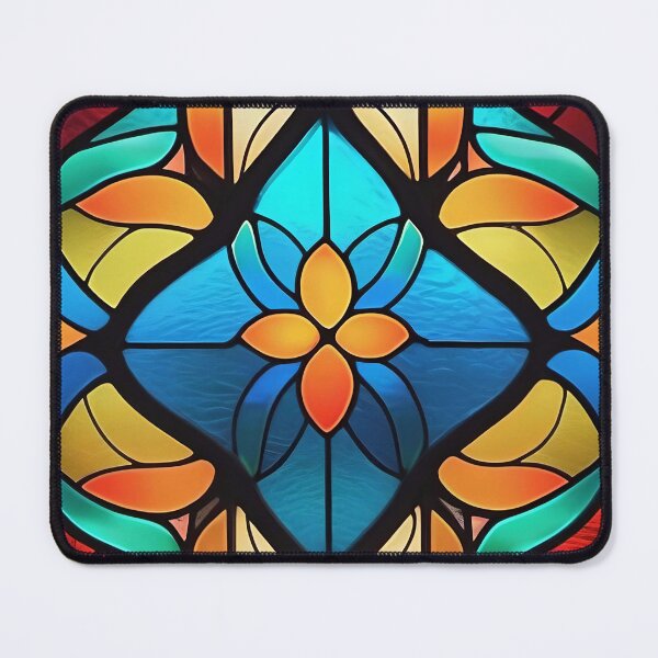 Item preview, Abstract Stained Glass Pattern Design designed and sold by TheArtOfPat.