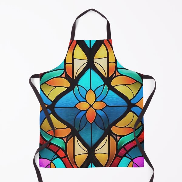 Item preview, Abstract Stained Glass Pattern Design designed and sold by TheArtOfPat.