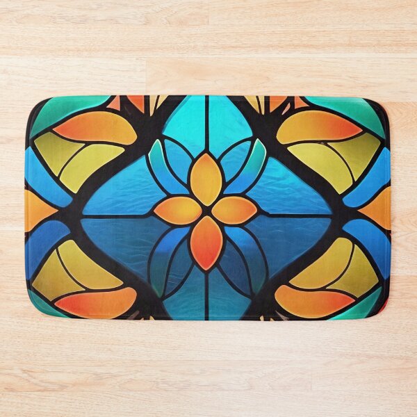 Item preview, Abstract Stained Glass Pattern Design designed and sold by TheArtOfPat.