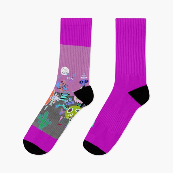 Item preview, Awkward alien family reunion (Pink Version) designed and sold by DevEyesSee.