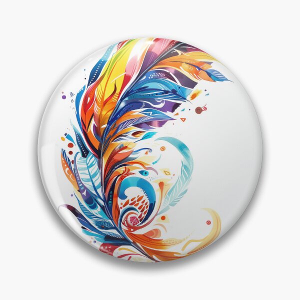 Item preview, Vibrant Feathers designed and sold by chi3-jp.
