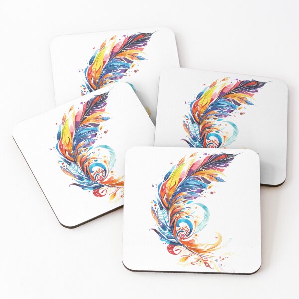 Item preview, Vibrant Feathers designed and sold by chi3-jp.
