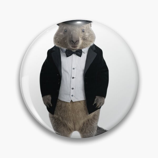 Item preview, The Distinguished Gentlewombat designed and sold by mak56410.