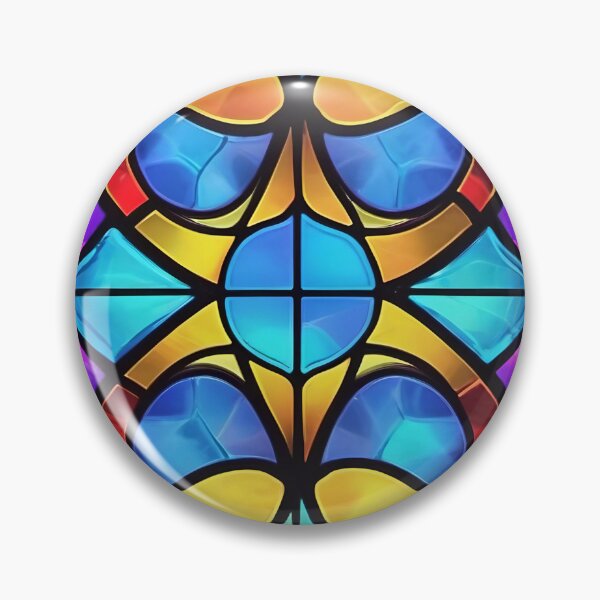 Item preview, Abstract Stained Glass Pattern Design designed and sold by TheArtOfPat.