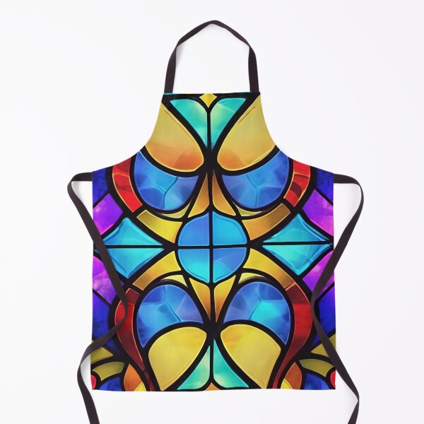 Item preview, Abstract Stained Glass Pattern Design designed and sold by TheArtOfPat.