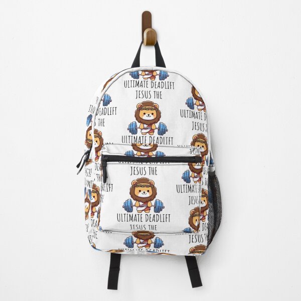 Item preview, Jesus The Ultimate Deadlifter Lion designed and sold by LemuellTrends.