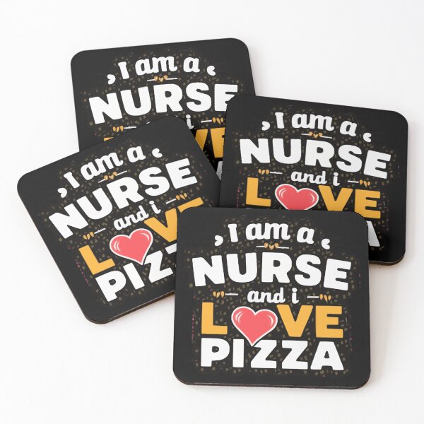 Item preview, Pizza Gift For Nurses Loves Pizza Funny Quote designed and sold by etoileartshirts.
