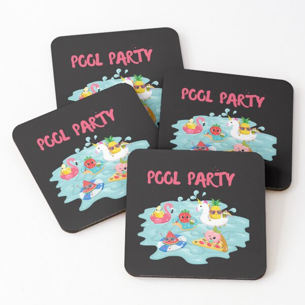 Item preview, Colorful Fruit and Friends Pool Party designed and sold by AlienOccupation.