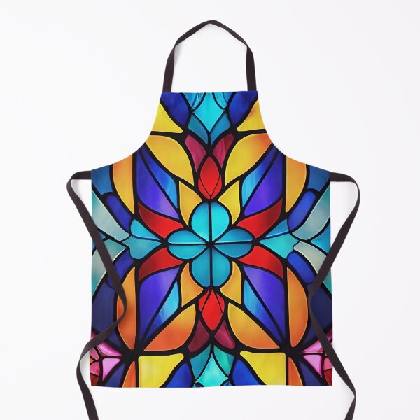 Item preview, Abstract Stained Glass Pattern Design designed and sold by TheArtOfPat.