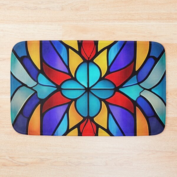 Item preview, Abstract Stained Glass Pattern Design designed and sold by TheArtOfPat.