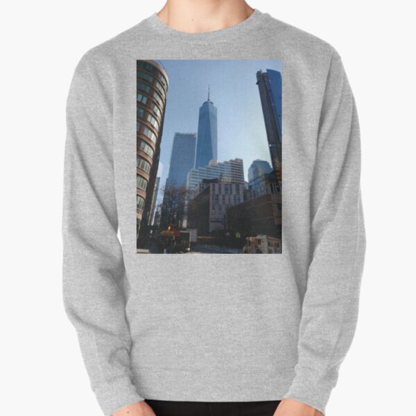 New York, Manhattan, New York City, Skyscraper, tower block, high rise building, tower, block, high rise, building Pullover Sweatshirt
