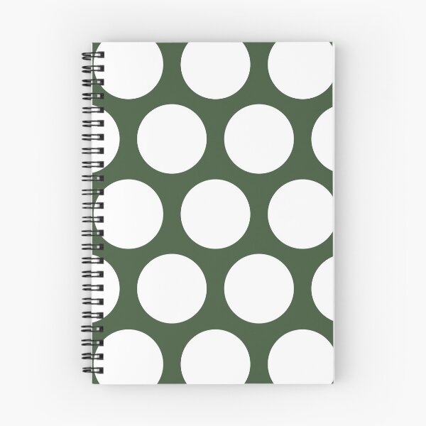 Item preview, Large Polka Dots Pattern: Pine Green designed and sold by Jared Davies.