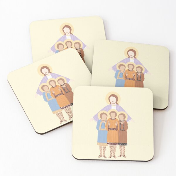 Item preview, Three Saintly Youth designed and sold by CopticByDesign.