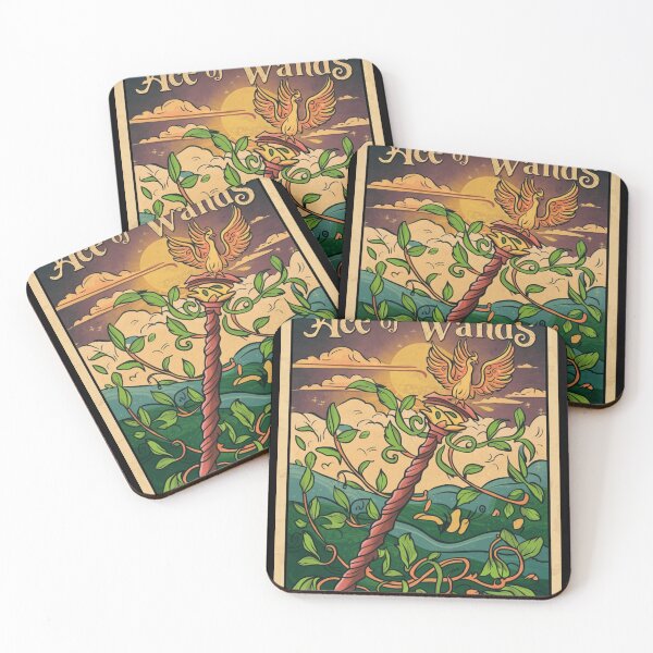 Item preview, Tarot Card - Ace of Wands designed and sold by ZodiacWonders.