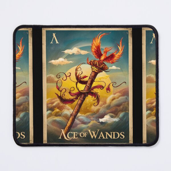 Item preview, Tarot Card - Ace of Wands designed and sold by ZodiacWonders.
