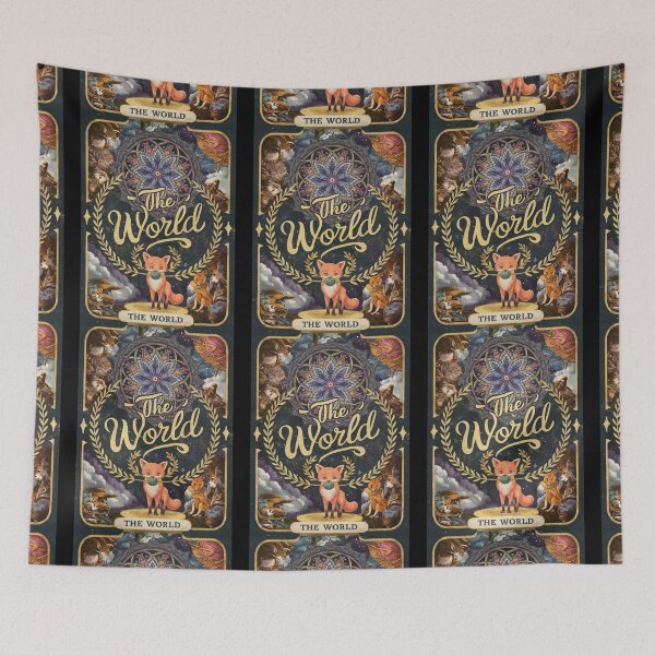 Item preview, Tarot Card - The World designed and sold by ZodiacWonders.