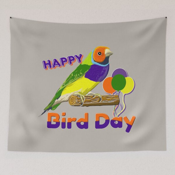 Item preview, HAPPY BIRD DAY TO YOU designed and sold by THE AMERICAN TEEVANGELIST.