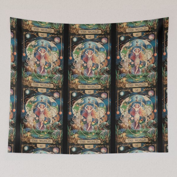 Item preview, Tarot Card - The World designed and sold by ZodiacWonders.