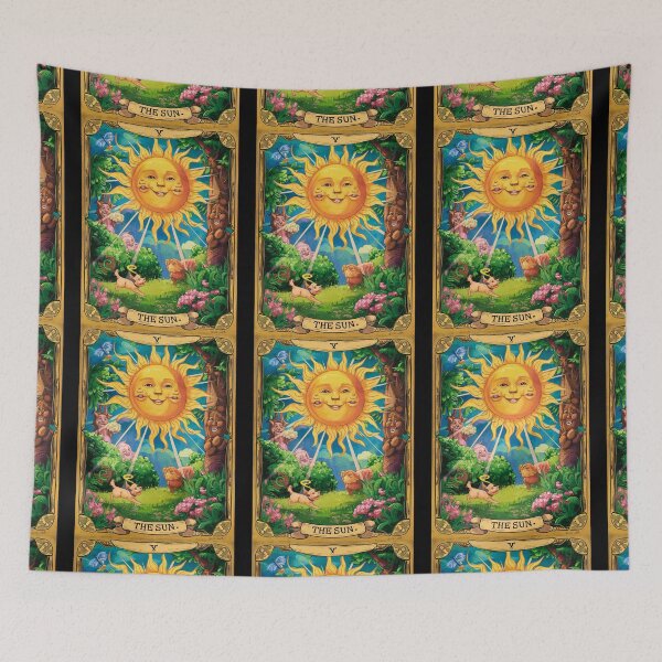 Item preview, Tarot Card - The Sun designed and sold by ZodiacWonders.