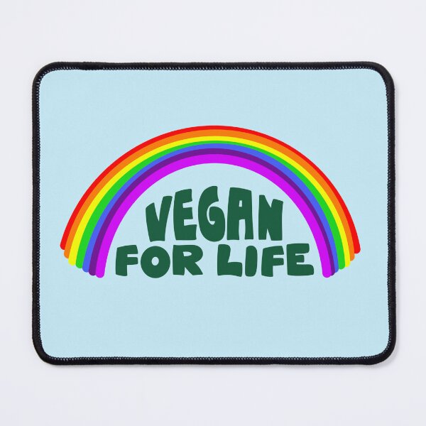 Item preview, Vegan For Life Rainbow designed and sold by Alec Buchan.