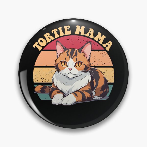 Item preview, Tortie Mama Retro Tortie Tortoiseshell Cat Tortie Mama Gear designed and sold by DynamicDesign.