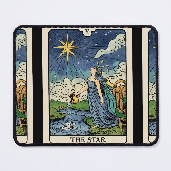 Item preview, Tarot Card - The Star designed and sold by ZodiacWonders.
