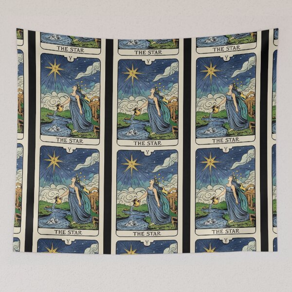 Item preview, Tarot Card - The Star designed and sold by ZodiacWonders.