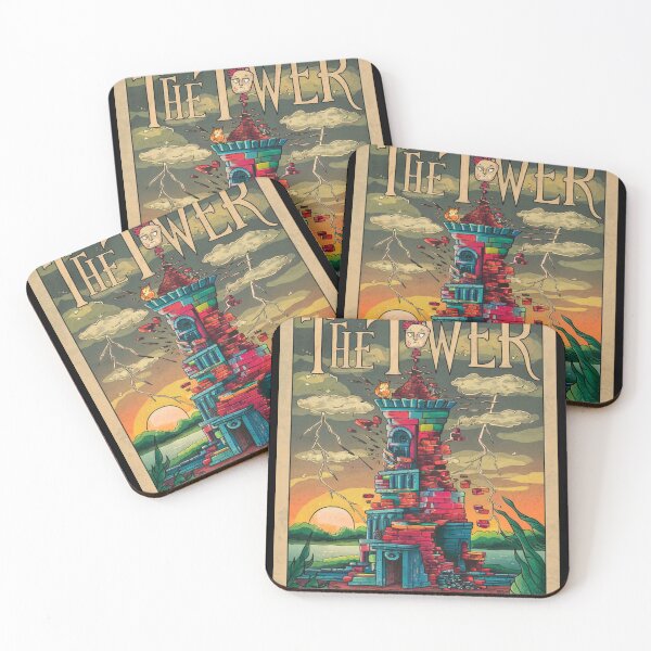 Item preview, Tarot Card - The Tower designed and sold by ZodiacWonders.