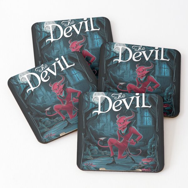 Item preview, Tarot Card - The Devil designed and sold by ZodiacWonders.
