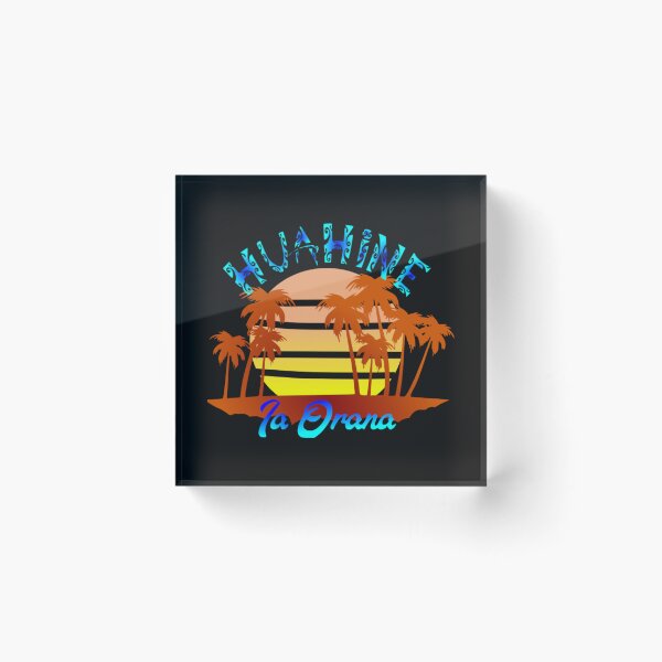 Item preview, HUAHINE (Blue) designed and sold by Nesian-Tahiti.