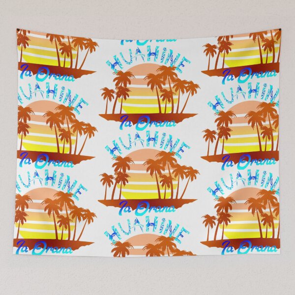 Item preview, HUAHINE (Blue) designed and sold by Nesian-Tahiti.