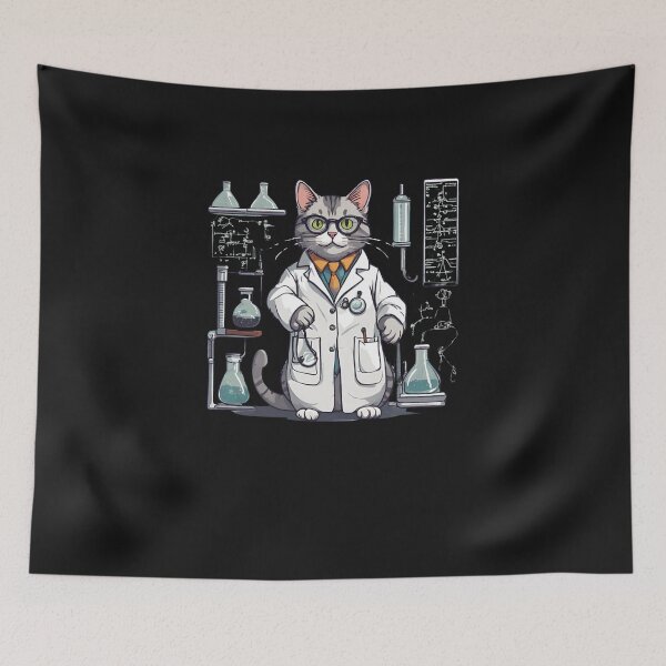 Item preview, Cute Lab Cat designed and sold by LEOOTY.