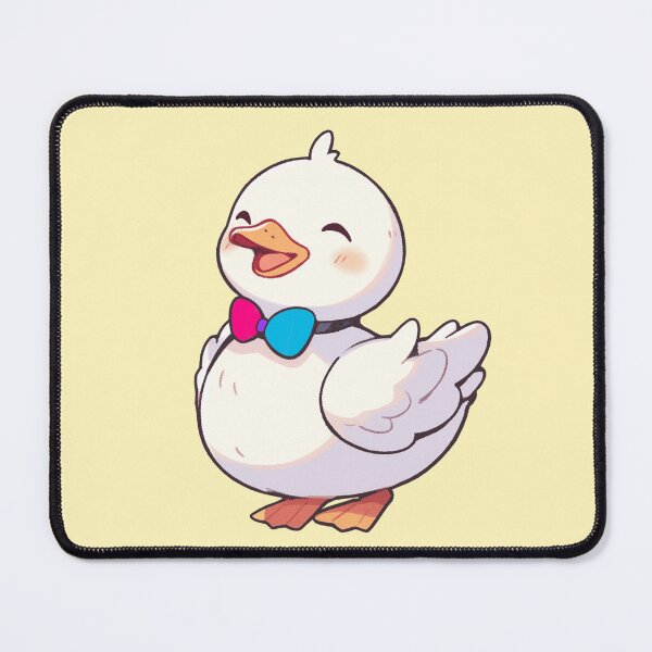 Item preview, Cute Ducky with Androgynous Pride Flag Bow Tie, Kawaii Androgynous Pride Duck Design designed and sold by Travelslightly.