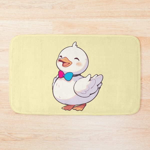 Item preview, Cute Ducky with Androgynous Pride Flag Bow Tie, Kawaii Androgynous Pride Duck Design designed and sold by Travelslightly.