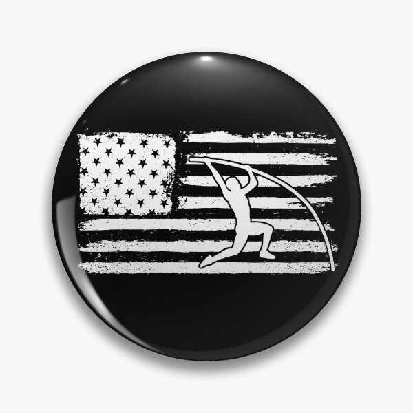 Artikelvorschau, Pole Vaulter USA Flag Patriotic Pole Vaulting Pole Vault Gear entworfen und verkauft von DynamicDesign.