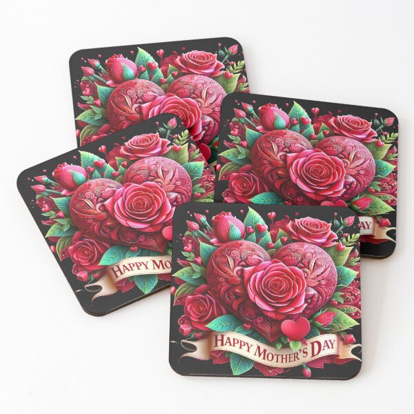 Item preview, Happy Mother's Day 2024: 3D Heart of Roses designed and sold by sofia1971.