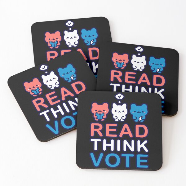 Item preview, Read, Think, Vote designed and sold by BluRockDesigns.