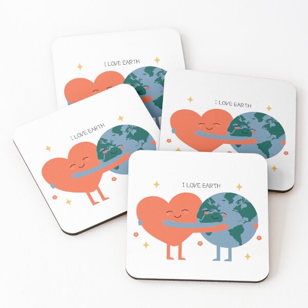 Item preview, Earth Day : I LOVE EARTH designed and sold by SweetTravels.