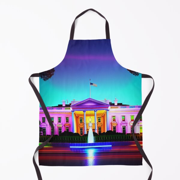 Item preview, Cyber Neon White House designed and sold by GrumpyMrGrouper.