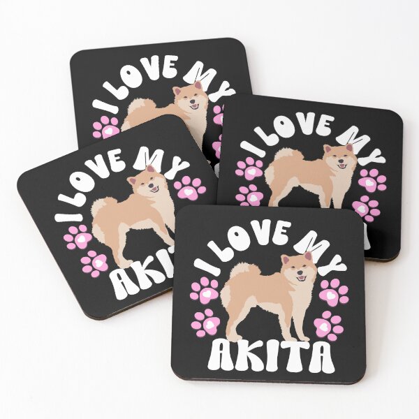 Item preview, I Love My Akita designed and sold by TheAnimalZ00.