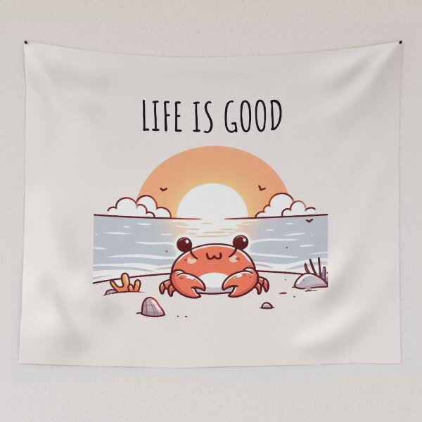 Item preview, Tranquility Crab designed and sold by LemuellTrends.