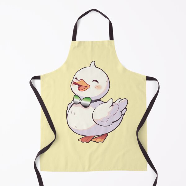 Item preview, Cute Ducky with Aromantic Pride Flag Bow Tie, Kawaii Aromantic Pride Duck Design designed and sold by Travelslightly.