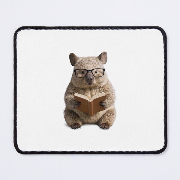 Item preview, Wombat the Reader designed and sold by mak56410.