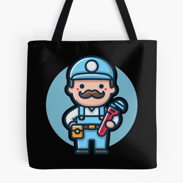 Item preview, Cute Vintage American Plumber designed and sold by BluRockDesigns.