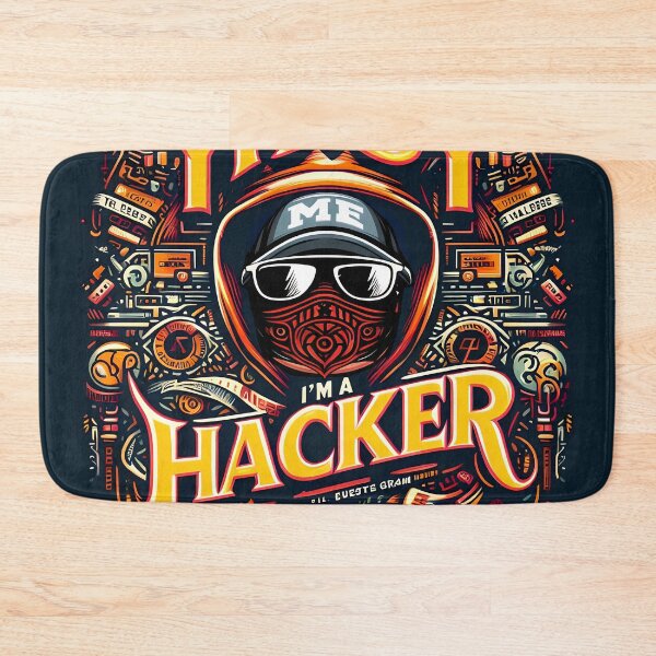 Item preview, Trust Me I'm a Hacker, typography designed and sold by maxmaj.